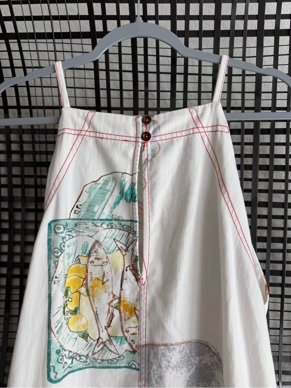 Anthropologie Sleeveless Twofer Midi Dress - Picture 8 of 8